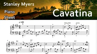 Cavatina / Piano Sheet Music /  Stanley Myers / by SangHeart Play