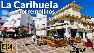 Walking Tour of La Carihuela, Torremolinos, in February 2023 (4K Ultra HD, 60fps)