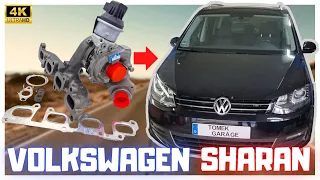 Wymiana Turbosprężarki w VW Sharan 2.0 TDI (2012) - Błąd P0299 "Ciśnienie Turbiny"