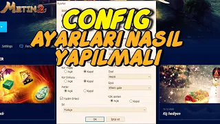 Metin2 Config Ayarları Nasıl Yapılmalı