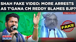 Amit Shah Fake Video Case: Telangana CM Revanth Reddy Blames BJP Amid Polls? Fresh Row After Arrests