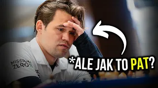 Carlsen DAŁ PATA z dwoma pionami więcej!