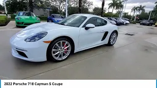 2022 Porsche 718 Cayman T263267