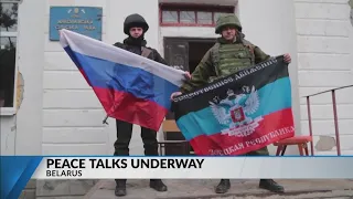 Ceasefire talks begin between Ukraine, Russian officials