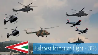 Budapest Air Parade formation flight - 2023 august, Hungary/Ungarn/Венгрия/Maďarsko