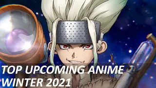 Top Upcoming Winter 2021 Anime