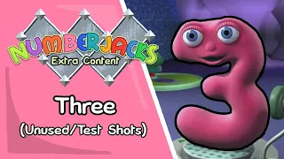 Three (Unused/Test Shots) | Numberjacks - Extra Content