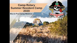 March 2020 - Camp Rotary Pre-Summer Camp Leader's Webinar