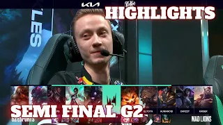 G2 vs MAD - Game 2 Highlights | Semi Finals LEC 2021 Spring Playoffs | G2 Esports vs Mad Lions G-2