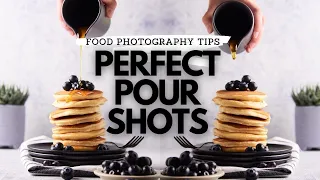 PERFECT FOOD PHOTOGRAPHY POUR SHOTS | Learn Food Photography