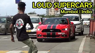 LOUD SUPERCARS OF MUMBAI | SUPERCARS IN INDIA | AUGUST 2023