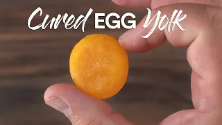 Cured Egg Yolk!