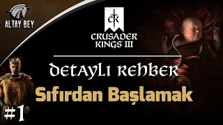 Crusader Kings 3 - Sıfırdan Başlangıç Rehberi (Detaylı Seri)