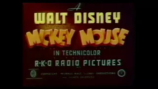 Mickey Mouse – Pluto and the Armadillo (1943) – original RKO titles