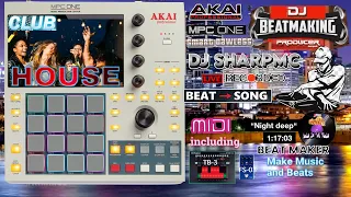 AKAI MPC ONE - #391 Club House: Roland tb-3 making beats midi tracks  #DJ_SharpMC_LIVE,#MPC_ONE,#MPC