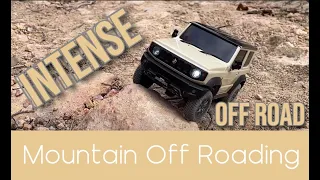 Intense Mountain Off Roading with Mini Z Suzuki Jimny