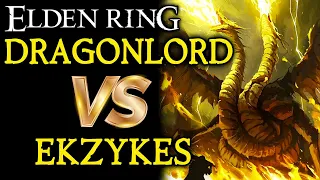 ELDEN RING BOSS VS. BOSS: Dragonlord Placidusax VS. Decaying Ekzykes!