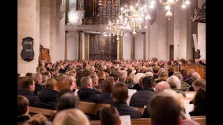 Grote Kerk Dordrecht : Samenzang Psalm 56 vers 4(bovenstem) en vers 6