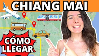 Viajar a TAILANDIA ✅✅ Cómo llegar Chiang Mai en bus, tren, avión y taxi