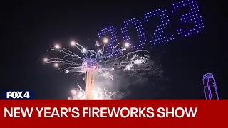 WATCH: Dallas New Year's Eve Fireworks Show 2023