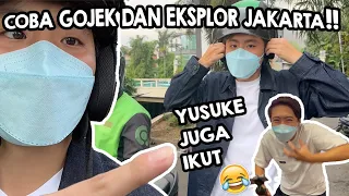 ORANG JEPANG PERTAMA KALI COBA NAIK GOJEK!!!