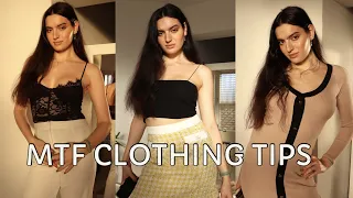 BEST CLOTHING HACKS FOR TRANS WOMEN! | MTF