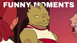 Rogelio being our favorite anthropomorphic lizard-boy for 4 minutes straight (She-Ra 2018)