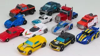 TRANSFORMERS PRIME Mini Cyberverse Commander Legion Autobots 12 Vehicle Car Robots Toys