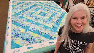 DONNA'S FREE PATTERN! NO WASTE "ABUNDANCE" QUILT!