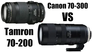 Tamron SP 70-200mm f/2.8 VC USD G2 vs Canon EF 70-300mm f/4-5.6 IS USM. Слон и... достойная моська!
