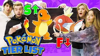 Gen 1 Pokemon Tier List Challenge ft. Valkyrae, Nadeshot, BrookeAB, Classify