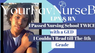 Why You DON'T Have to Be Smart to Be a Nurse| Advice on How to Pass Nursing School| YourFavNurseB