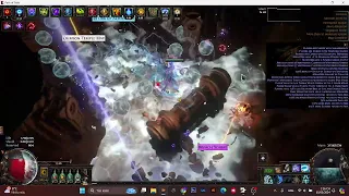 [Path of exile 3.24] - Hierophant Archmage Ice nova of frostbolts - Full Clear T17 Fortress