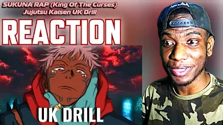 TOTAL VIOLATION!! | Pure O Juice SUKUNA RAP (King Of The Curses) Jujutsu Kaisen UK Drill [REACTION]