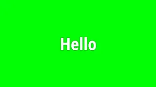 Hello Guys Welcome Back To My Channel || Green Screen Template