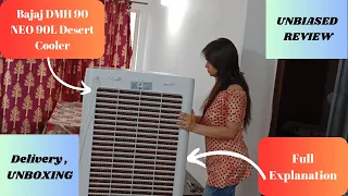 Bajaj DMH 90 NEO 90L Desert Air Cooler Review, Unboxing DuraMarine Pump | Best Cooler 2023 In India