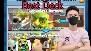 Best Deck for Gob-arian Revenge challenge | Clash Royale.