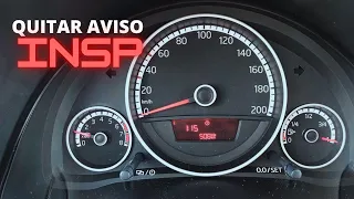 Como borrar INSP Código de Servicio VW UP (Todas las versiones)