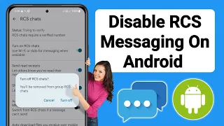 How to Disable RCS Messaging on Android (2023) | Turn Off RCS Chat
