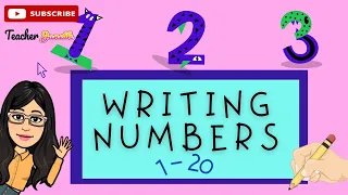 WRITING NUMBERS 1- 20