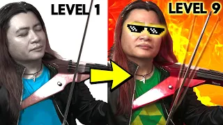 9 Levels of Electric Violin Improv (Tetris Theme)