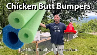 Chicken Butt Bumpers and Adding Bell Waterers