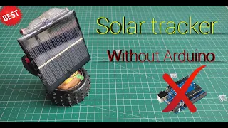 How To Make Solar Tracker Without Arduino |Best Arduino Projects |DIY Solar Tracker |Solar Projects