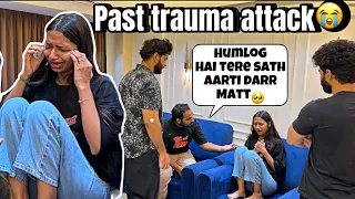 Childhood Trauma Panic attack😱Sab dost Emotional hogaye 🥺| Prank on male bestfriends🥰Aarti vlogs