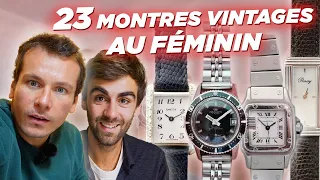 23 ravissantes montres vintages pour femmes 👩