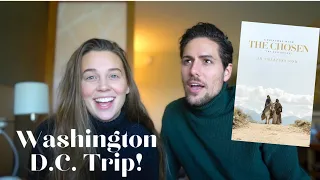 Our Trip To D.C. To See The Chosen Christmas Special W/Cast & Crew! | Morgan Olli Vlogs