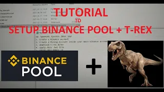 How to Mine ETH to Binance Pool with T-REX miner | BINANCE POOL + T-REX MINER TUTORIAL