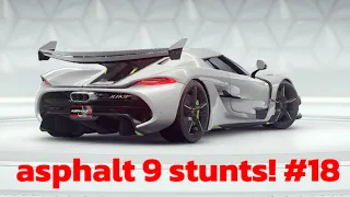 asphalt 9 stunts! #18