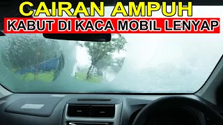 CARA MENGHILANGKAN KABUT PADA KACA MOBIL SAAT HUJAN