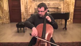 Tchaikovsky- Pezzo Capriccioso. "How to work on a cello virtuoso piece"- performance-lecture 1